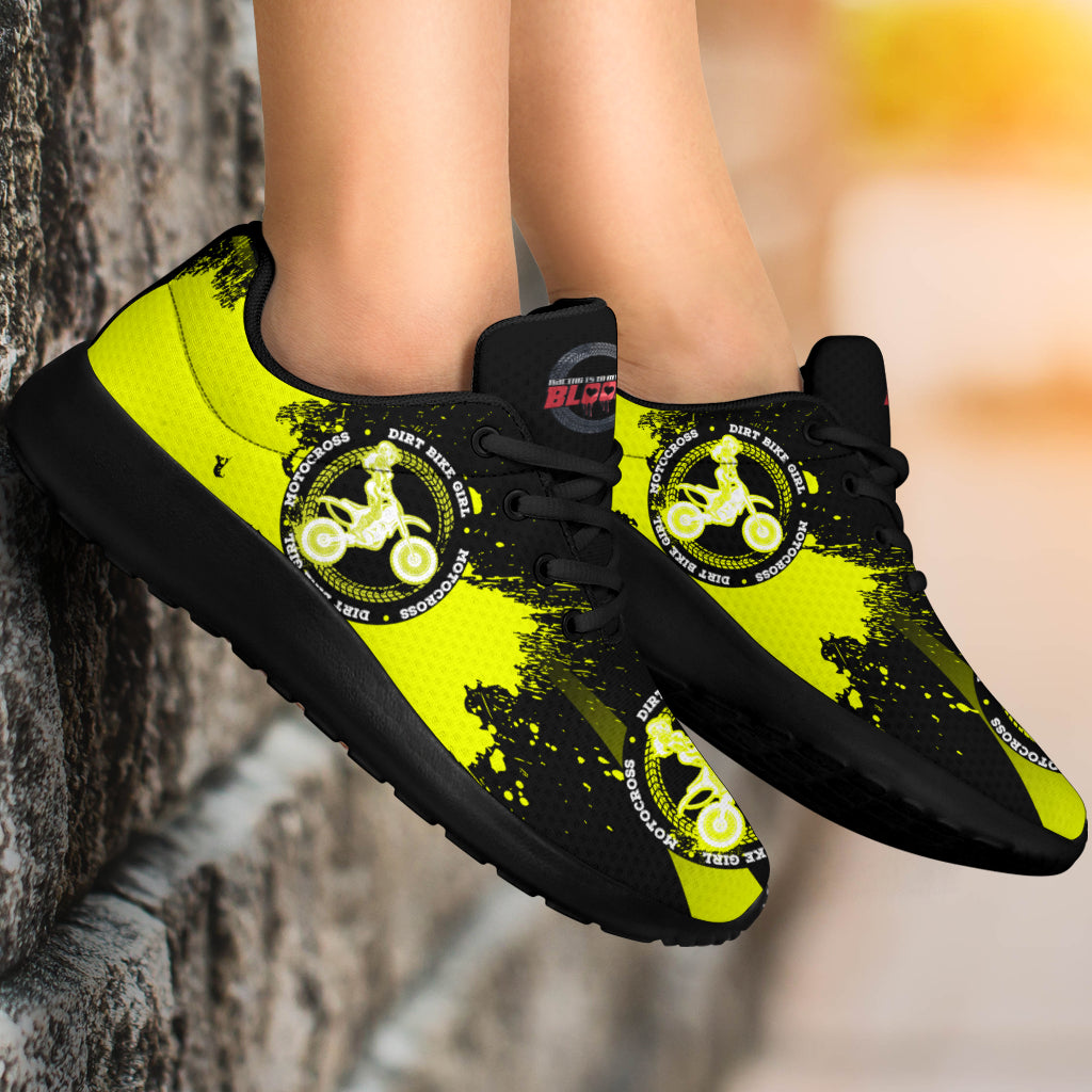 Dirt Bike Girl Sneakers