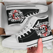 Drag Racing High Top Shoes