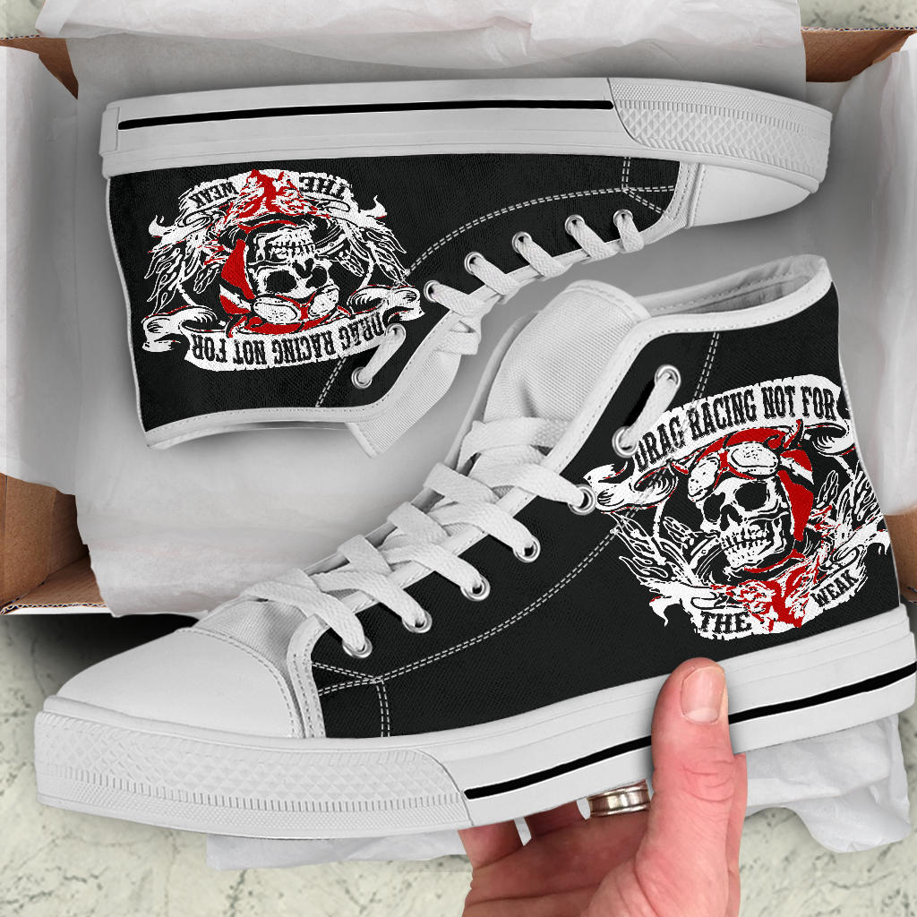 Drag Racing High Top Shoes
