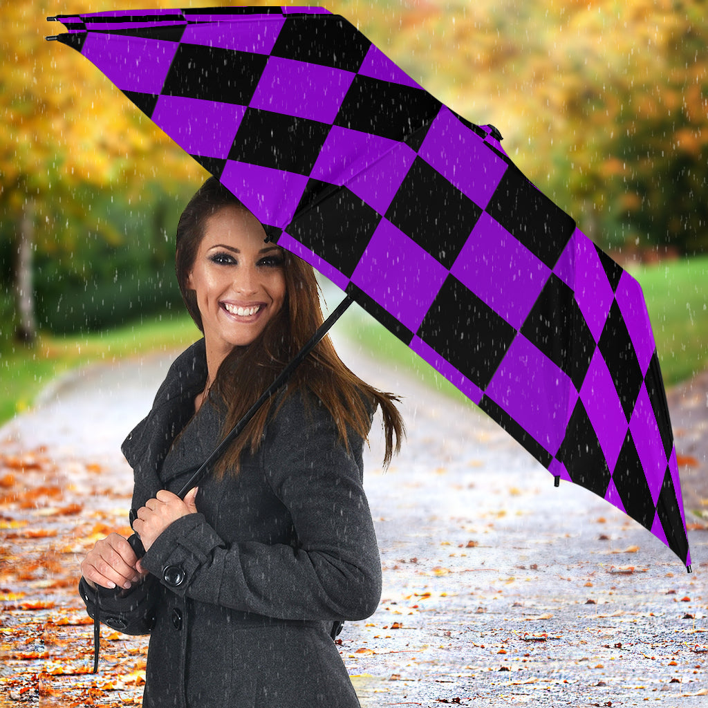 Racing Checkered Flag Umbrella