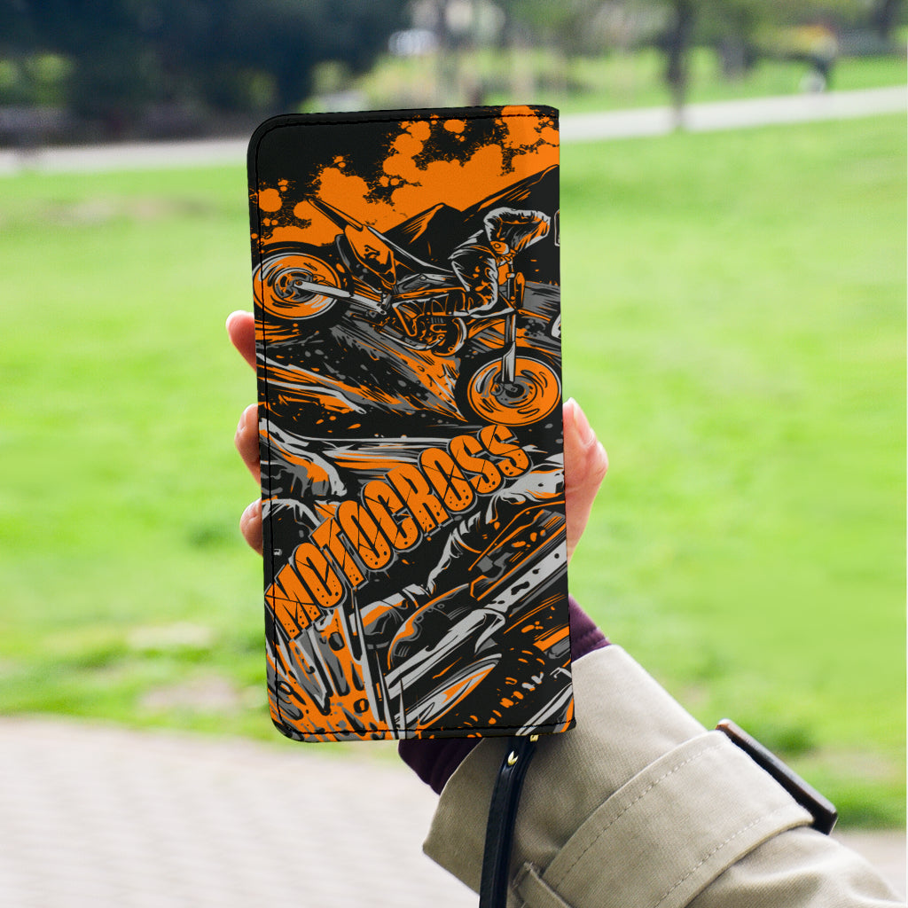 Motocross Clutch Purse
