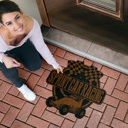 Custom shaped sprint car non-wing door mat