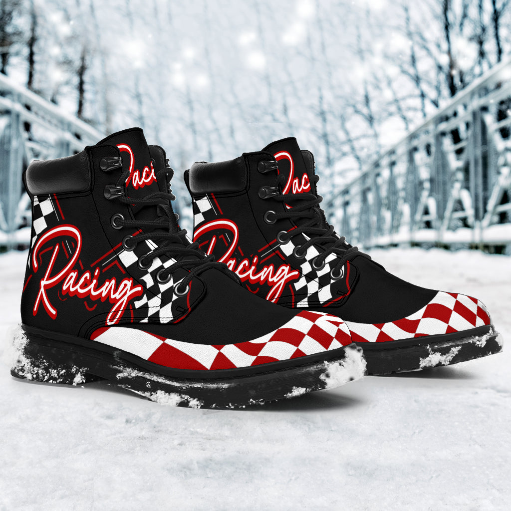 Racing All-Season Boots red