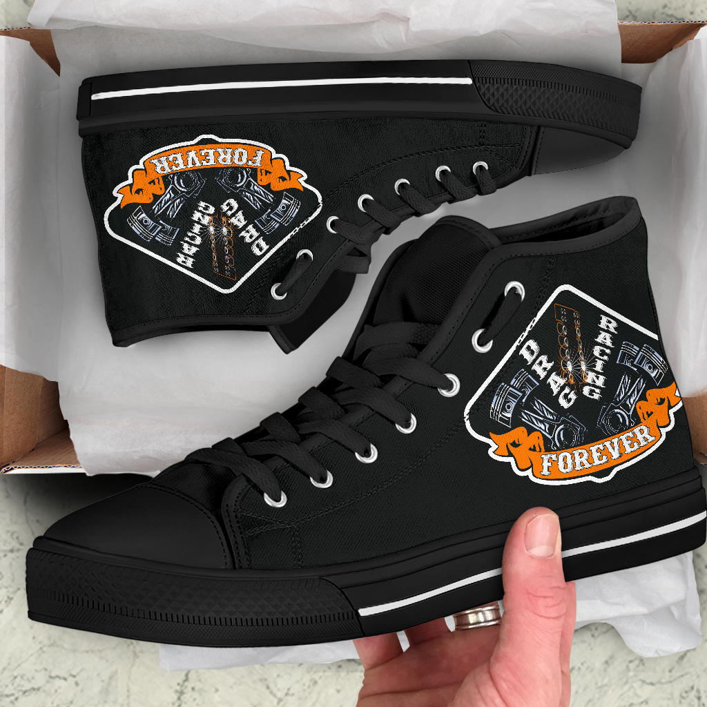 Drag racing shoes