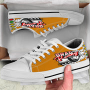 Drag Racing Low Top Shoes orange