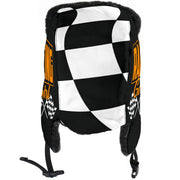 Racing Girl Checkered Trapper Hat