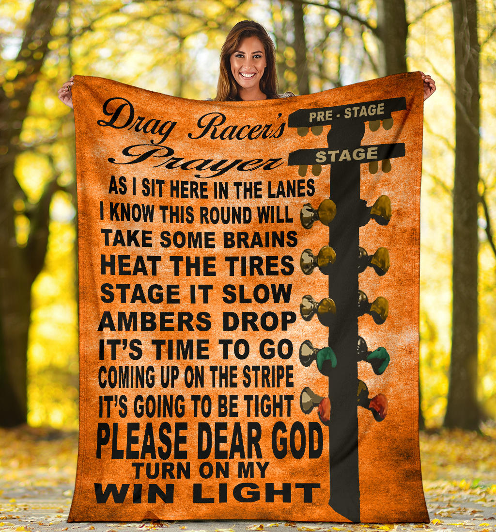Drag Racer's Prayer Blanket