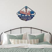 Demolition Derby USA Metal Sign