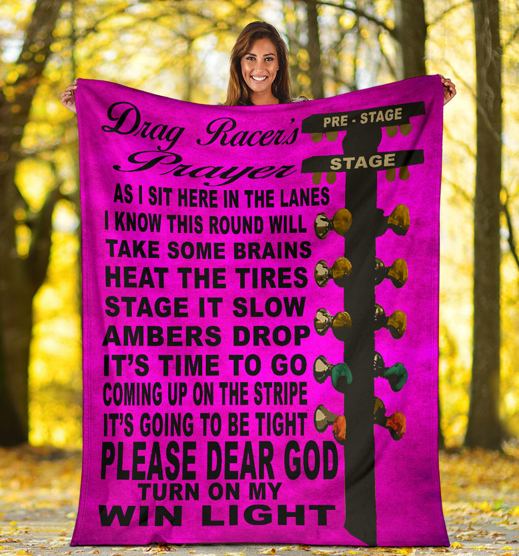 Drag Racer's Prayer Blanket