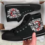 Drag Racing High Top Shoes