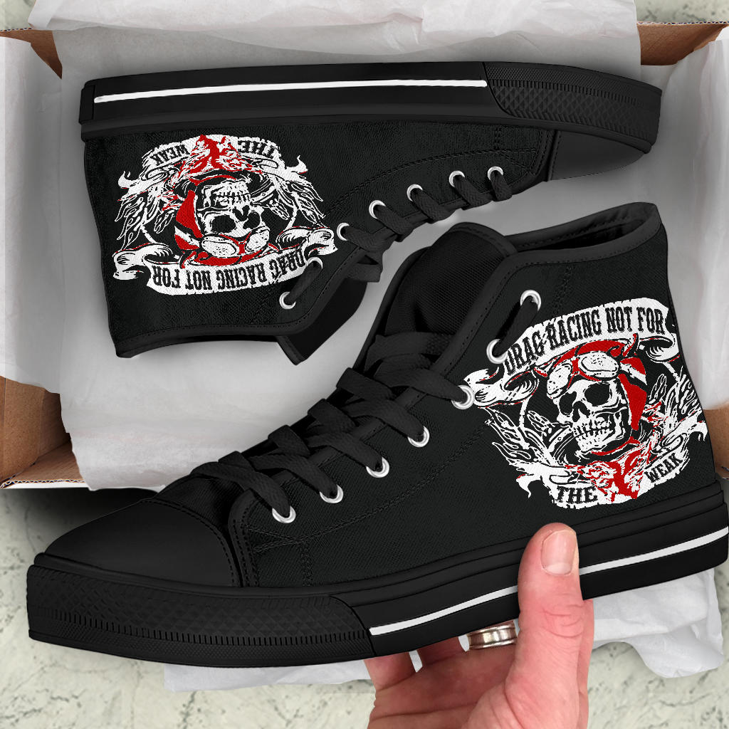 Drag Racing High Top Shoes