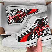 Racing High Top Shoes red