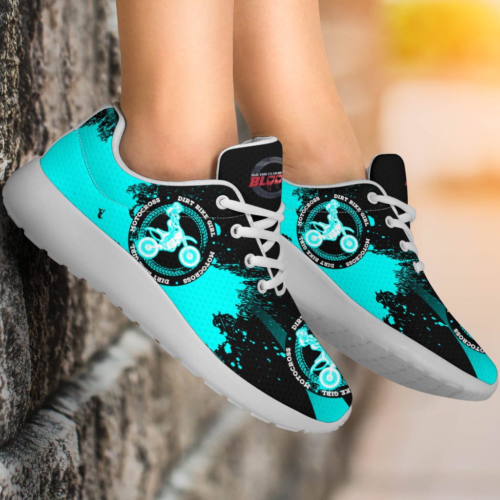 Dirt Bike Girl Sneakers
