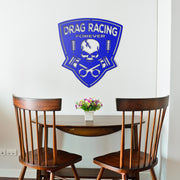 Drag Racing Forever Metal Sign