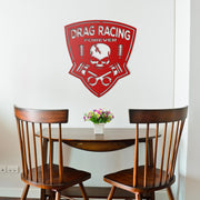 Drag Racing Forever Metal Sign