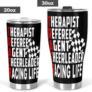 Racing life tumbler