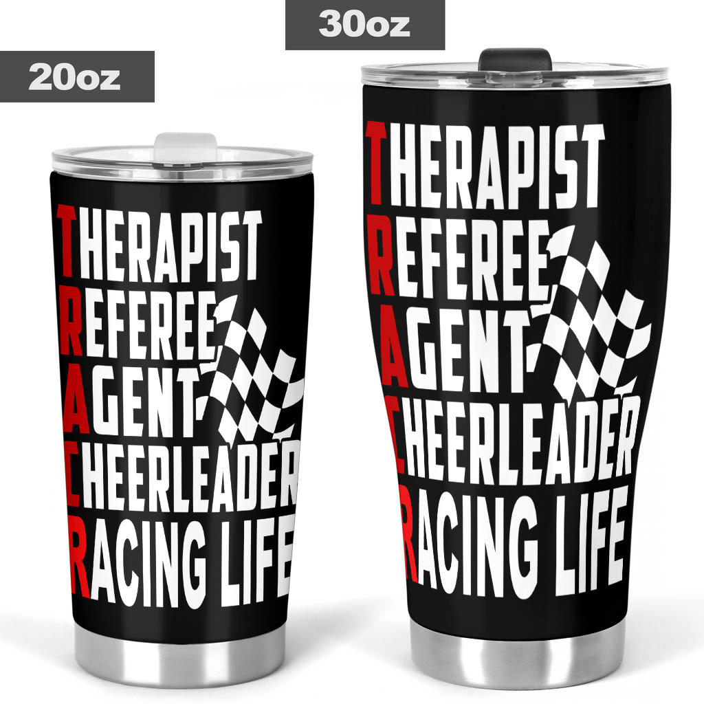 Racing life tumbler