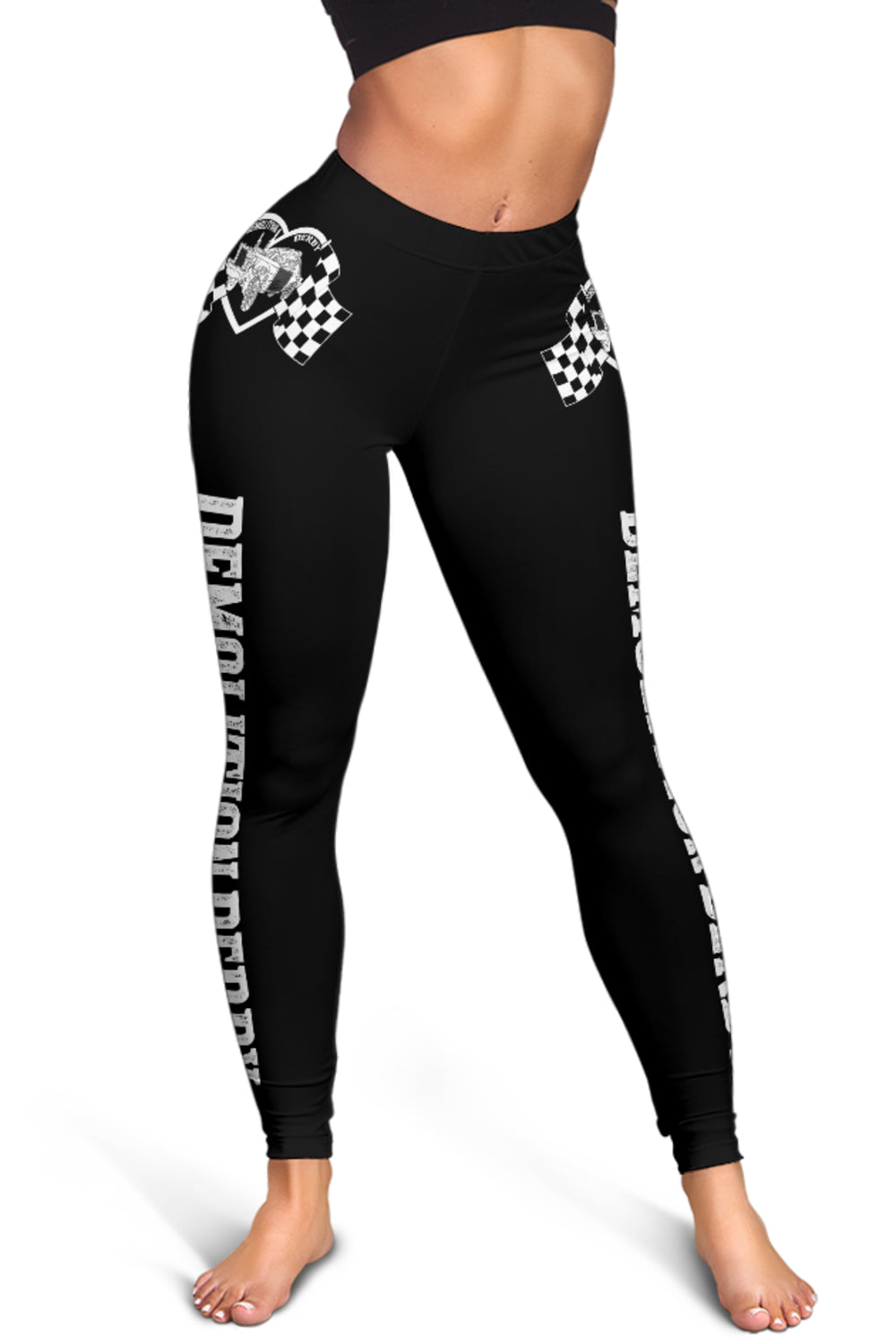 demolition derby leggings