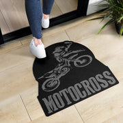 Custom Shaped Motocross Door Mat