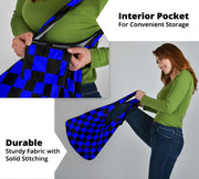 Racing Checkered Grocery Bags