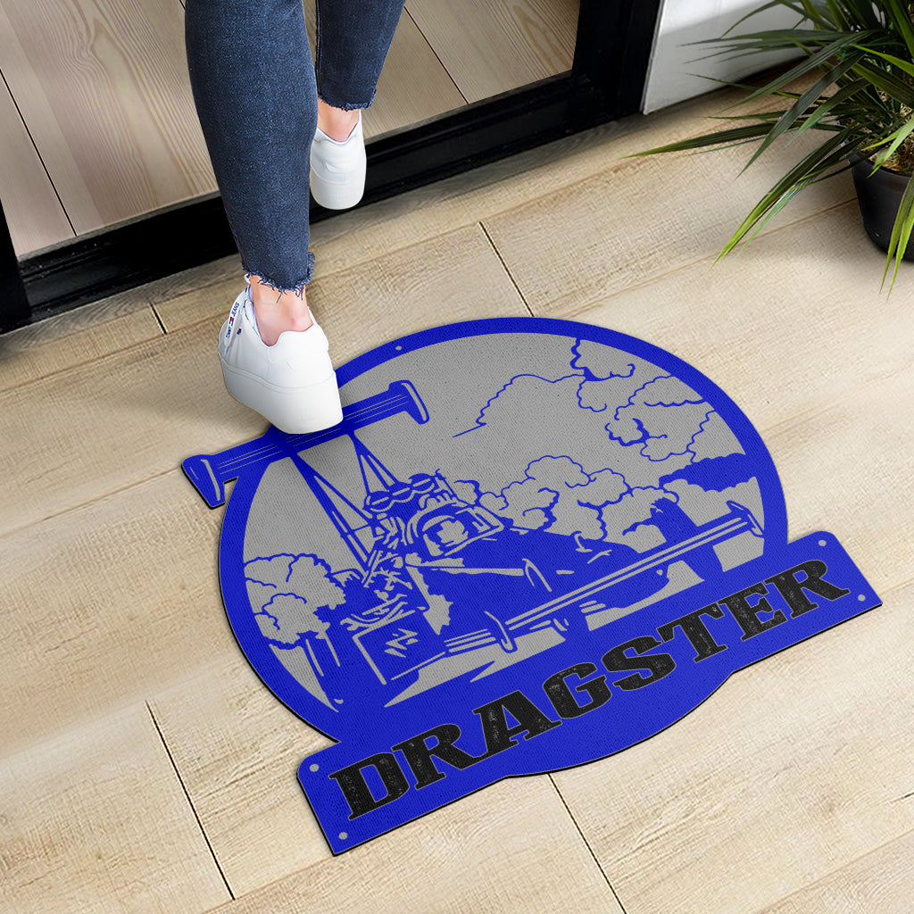 Custom Shaped Dragster Door Mat