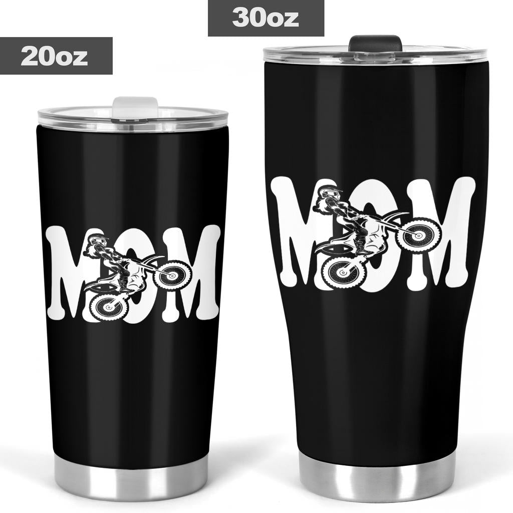 Motocross mom tumbler