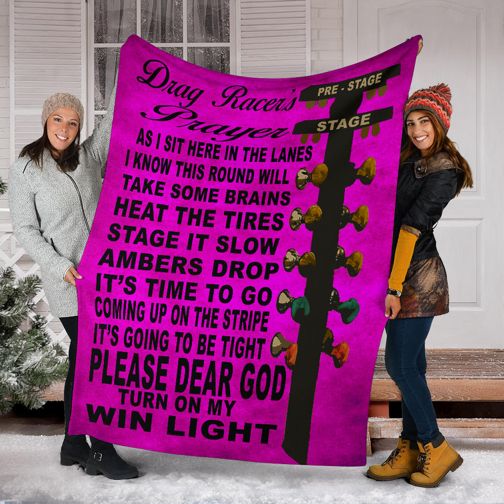 Drag Racer's Prayer Blanket