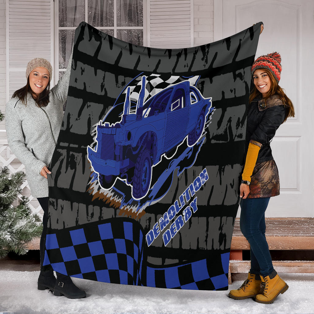 Demolition Derby Blanket