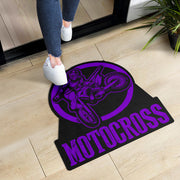 Custom Shaped Motocross Door Mat