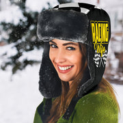Racing Wife Checkered Trapper hat
