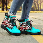 Drag Racing All-Season Boots carolina blue