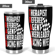 racing Wife tumbler