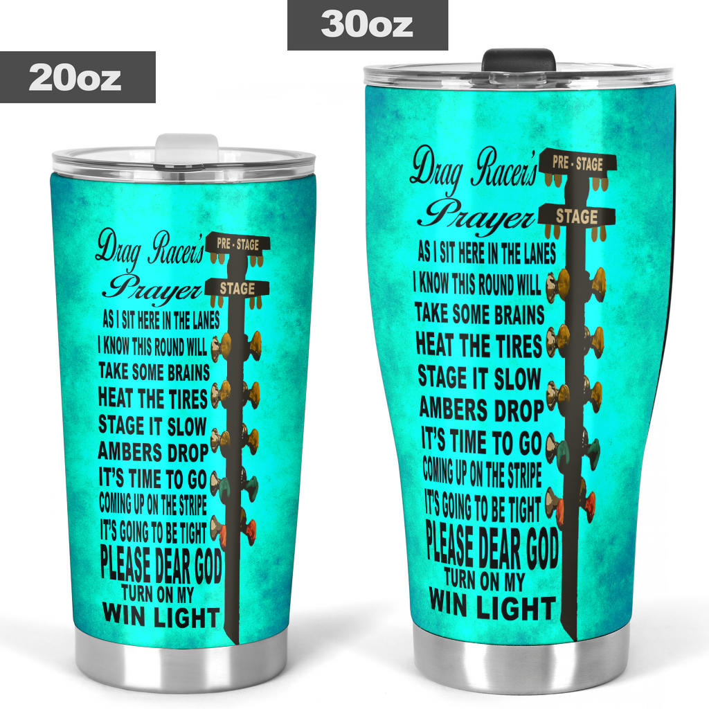 Drag Racer's Prayer Tumbler