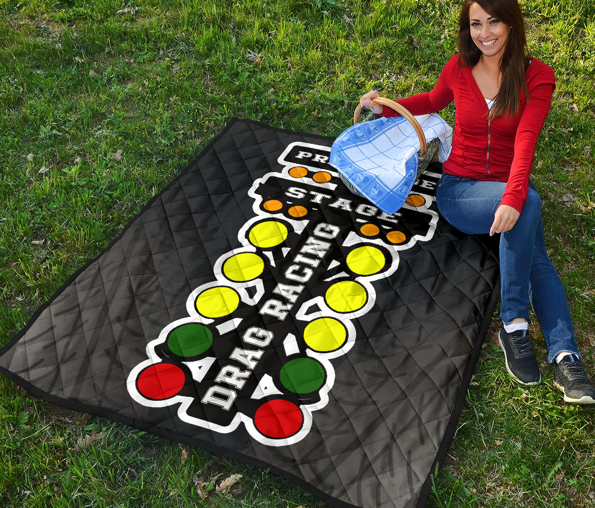 Drag Racing Premium Quilt