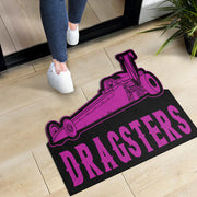 Custom Shaped Dragster Door Mat