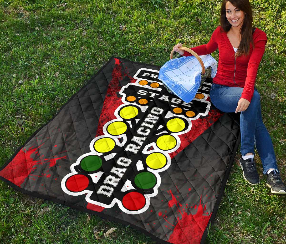 Drag Racing Premium Quilt