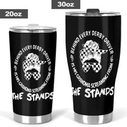 demolition derby grandma tumbler
