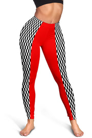 Racing Checkered Flag Leggings