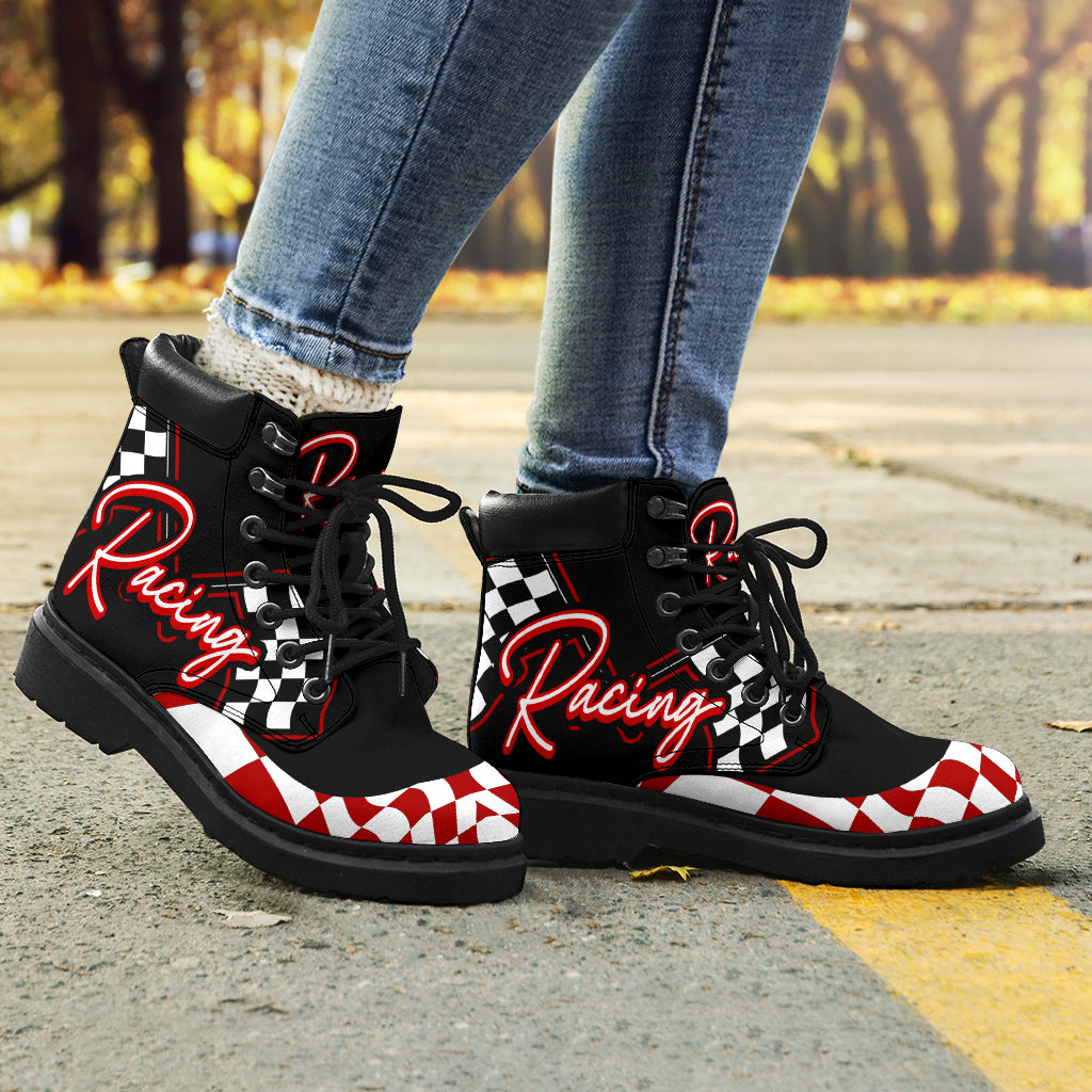 Racing All-Season Boots red