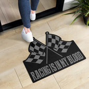 Racing Shaped Door Mats