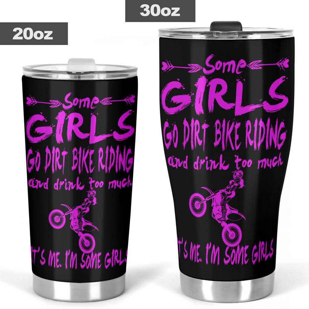 Motocross Girl Tumbler