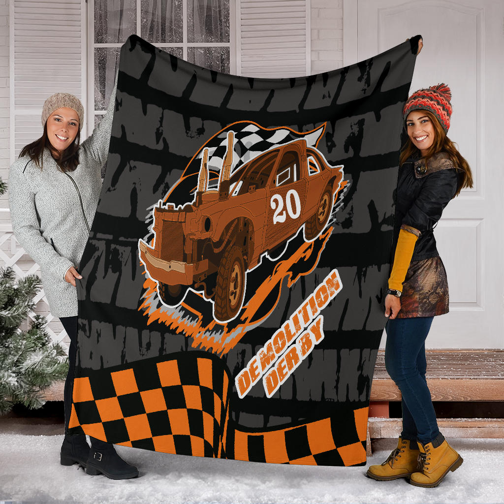 Demolition Derby Blanket