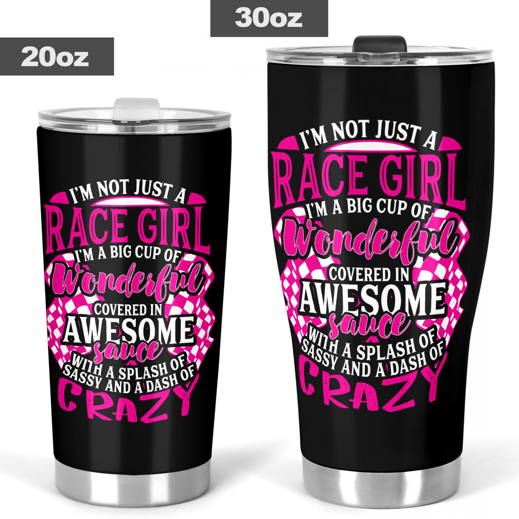 Race Girl Tumbler