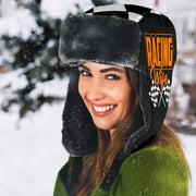 Racing Wife Checkered Trapper Hat