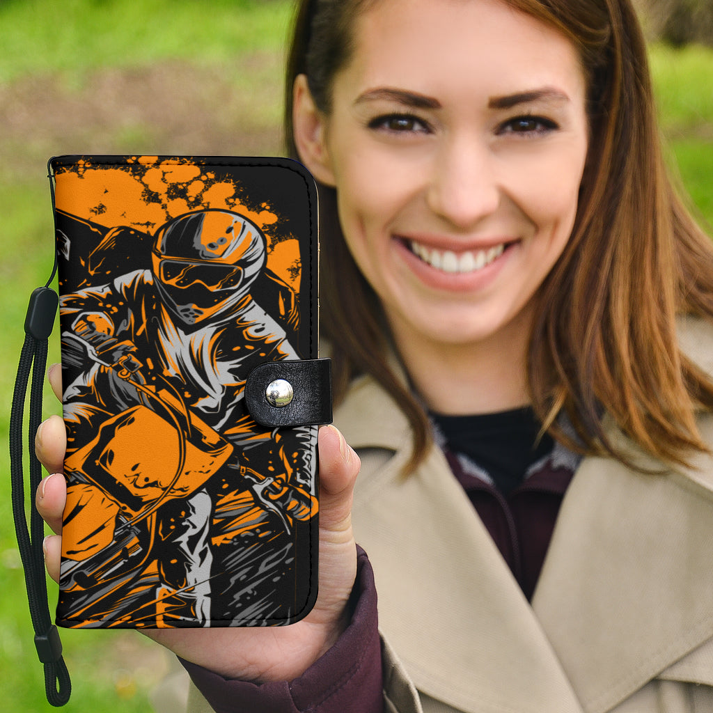 Motocross Wallet Phone Case