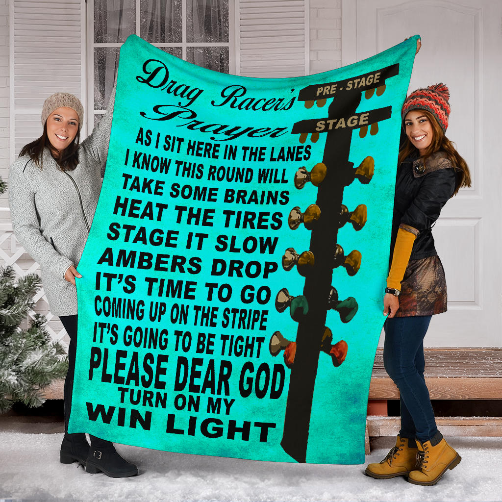 Drag Racer's Prayer Blanket