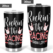 racing grandma tumbler