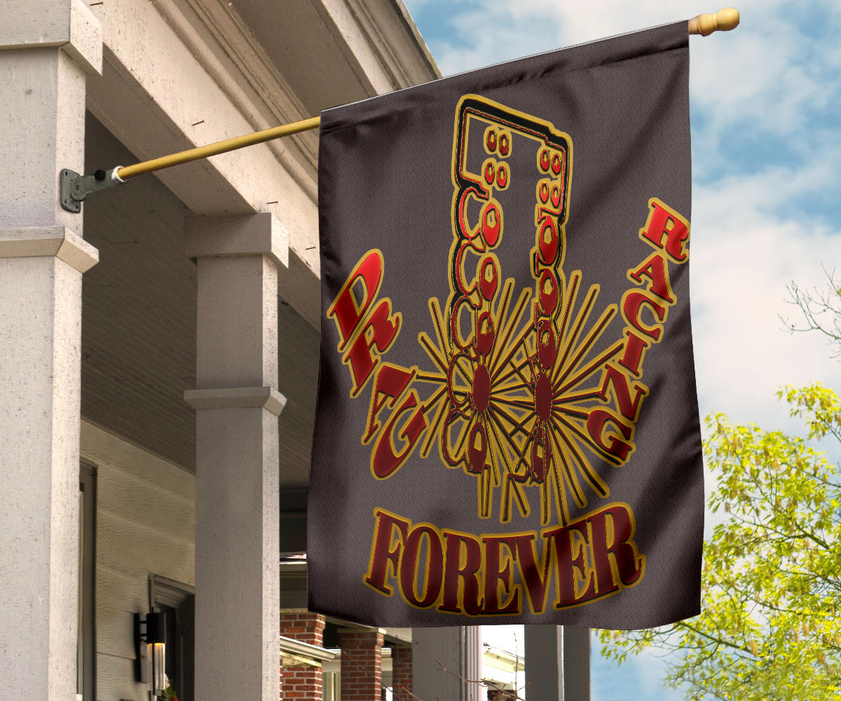 Drag Racing Forever Flag