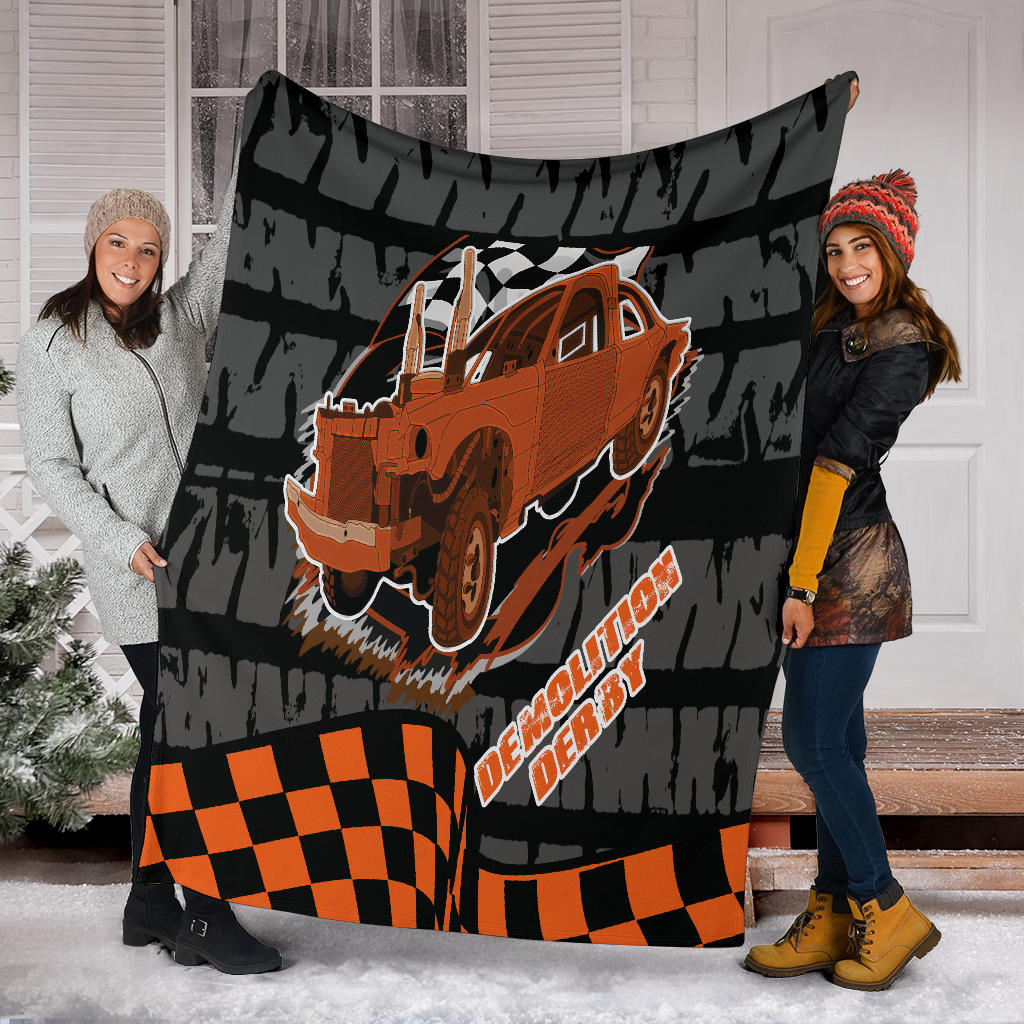 Demolition Derby Blanket