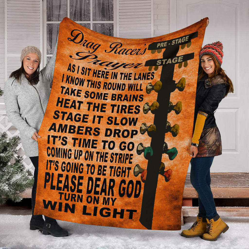 Drag Racer's Prayer Blanket